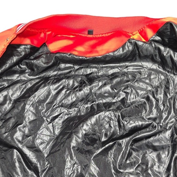 Tash Sultana Red Satin Bomber Varsity Jacket Embroidered Graphic Music Merch L - Picture 10 of 11